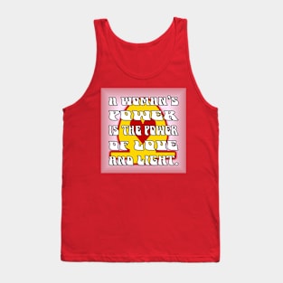 Woman's Power Tank Top